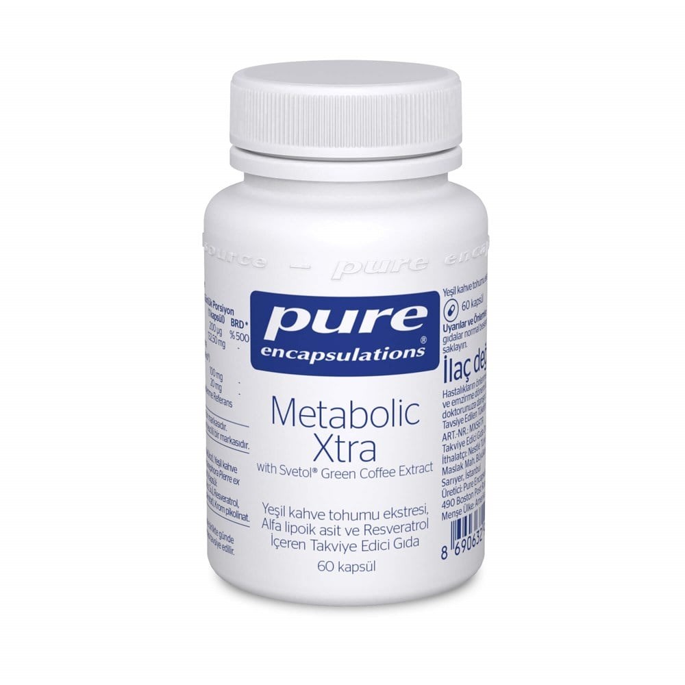 Pure Metabolic Xtra 60 Kapsül