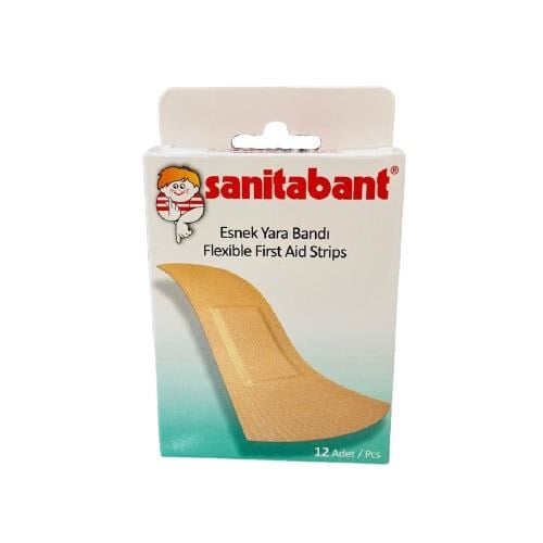 Sanitabant Esnek Yara Bandı 12'li