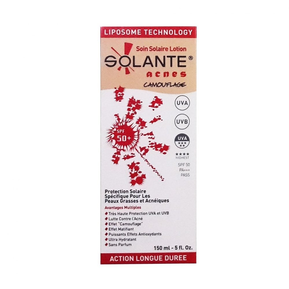 Solante Acnes Tinted Güneş Koruyucu 150 ml