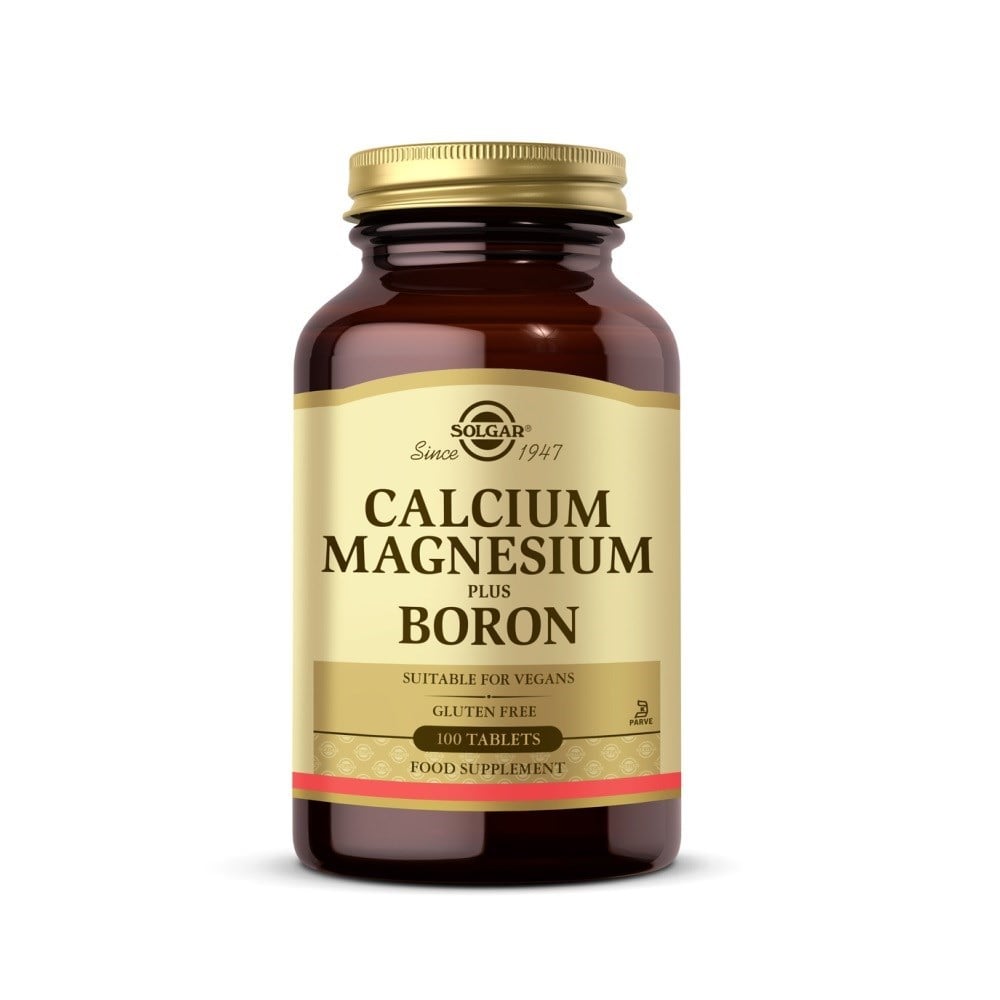 Solgar Calcium Magnesium Plus Boron 100 Tablet