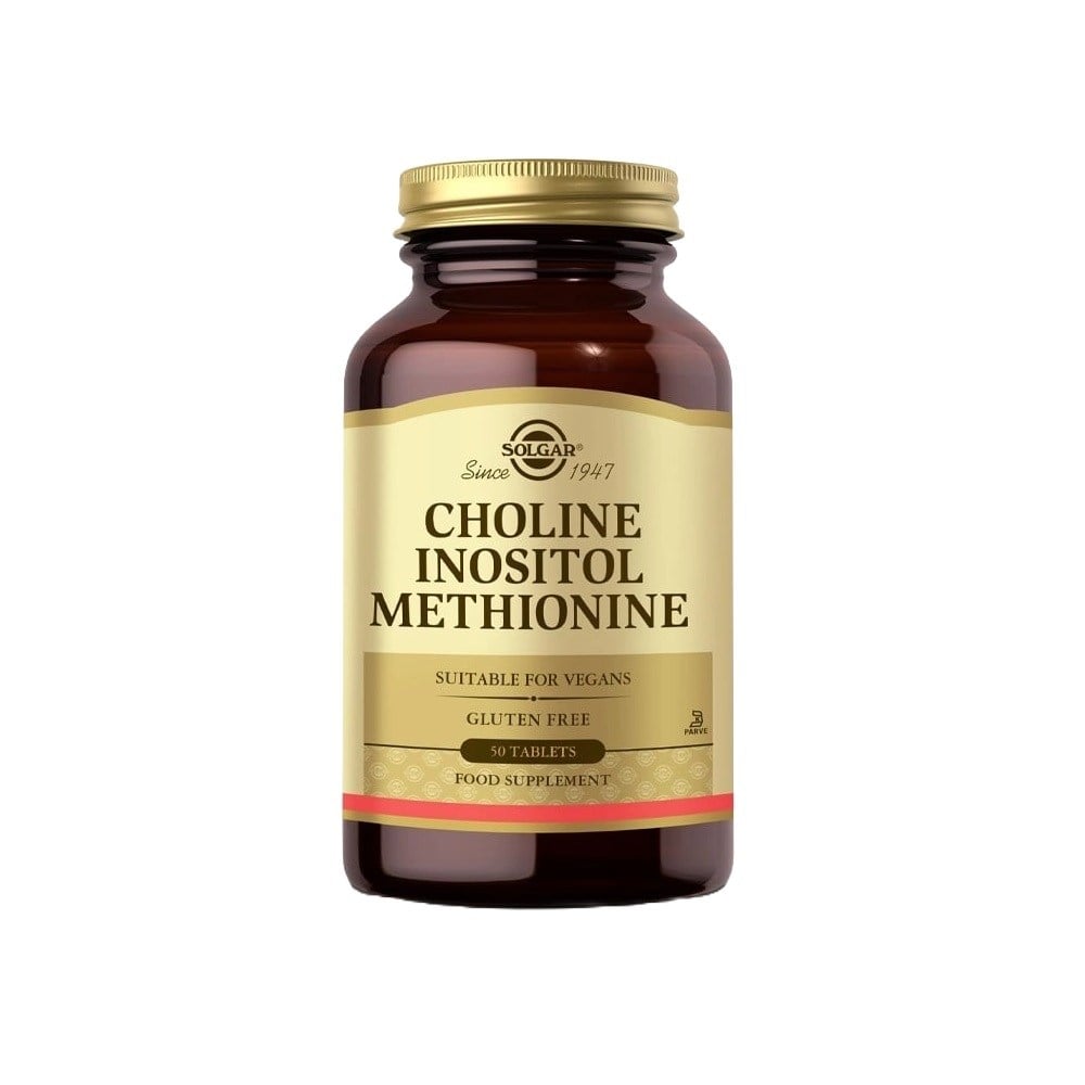 Solgar Choline İnositol Methionine 50 Tablet