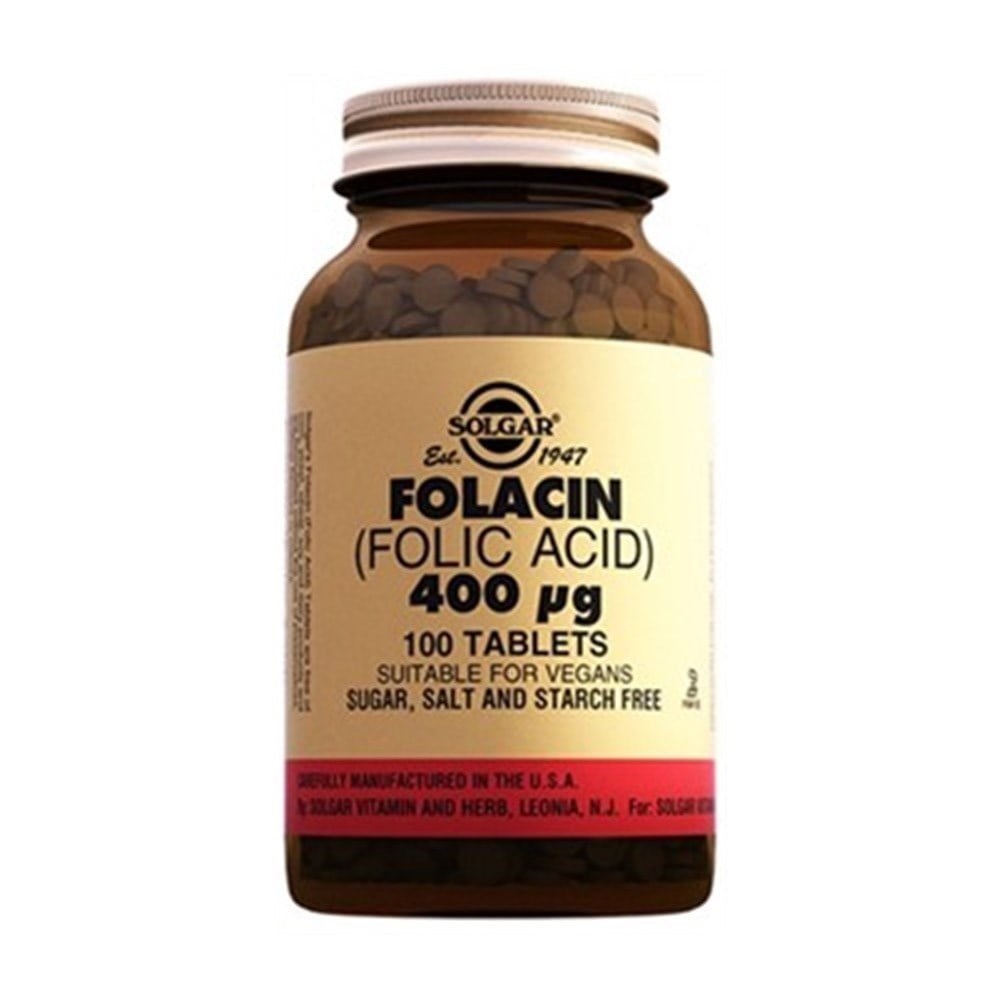 Solgar Folacin (Folic Acid) 100 Tablet