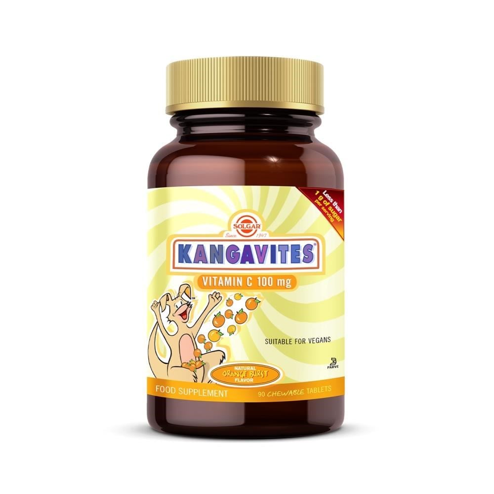 Solgar Kangavites Vitamin C 100 mg 90 Çiğnenebilir Tablet