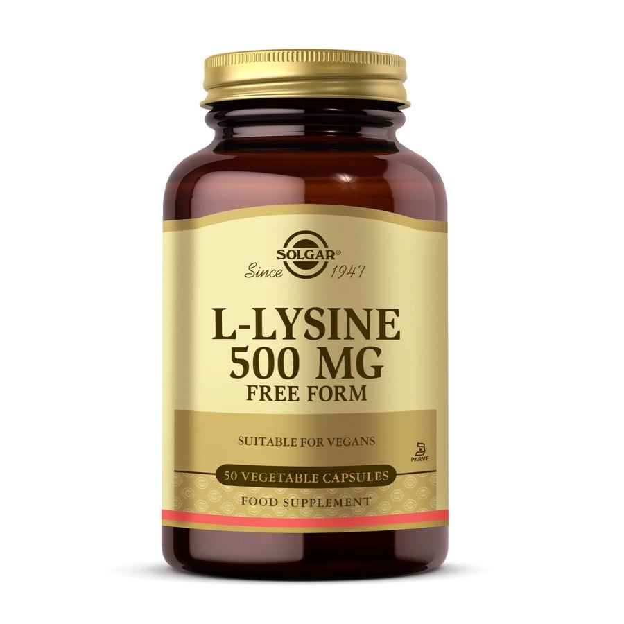 Solgar L-Lysine 500 mg 50 Kapsül