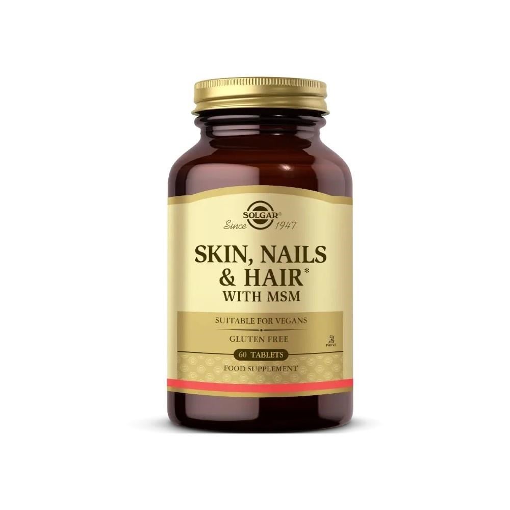 Solgar Skin, Nails & Hair With MSM 60 Tablet