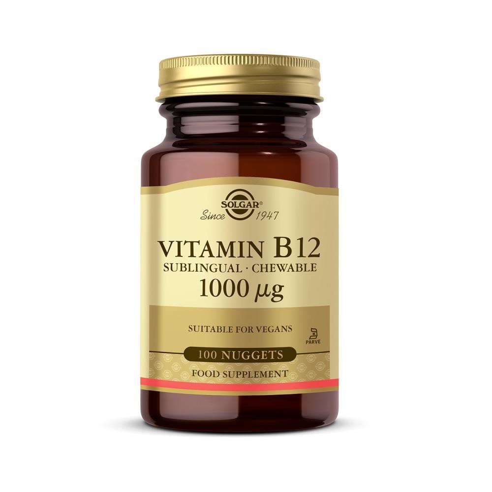 Solgar Vitamin B12 1000 mcg 100 Dilaltı Tablet