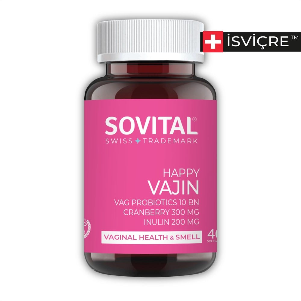 Sovital Happy Vajin 40 Kapsül
