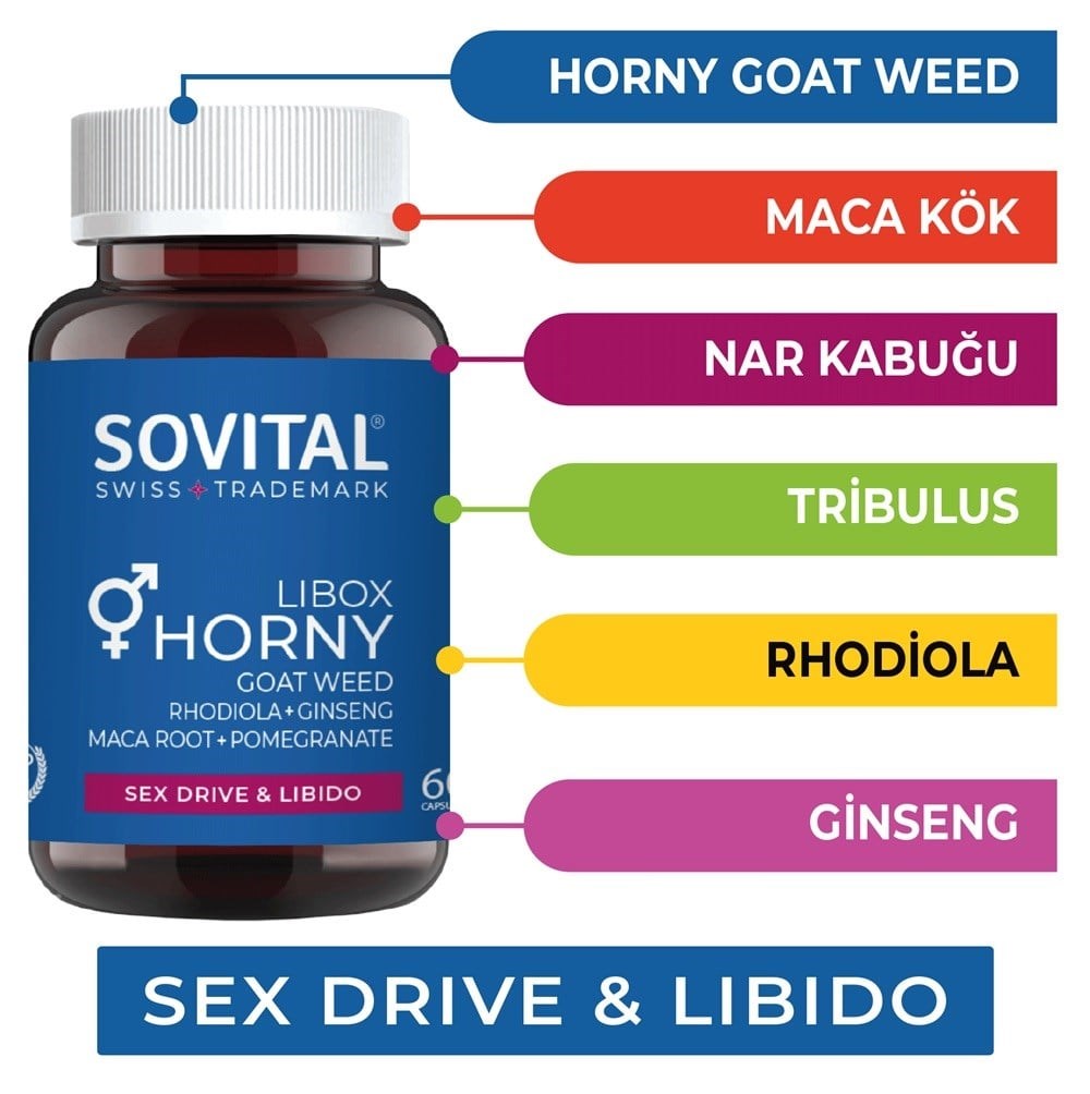 Sovital Libox Horny 60 Kapsül