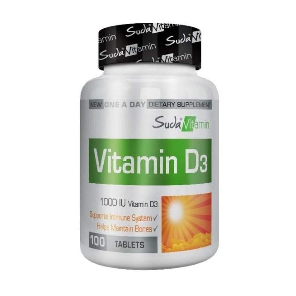 Suda Vitamin Vitamin D3 1000 IU 100 Tablet