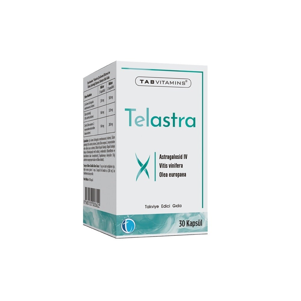 Tabvitamins Telastra 30 Kapsül