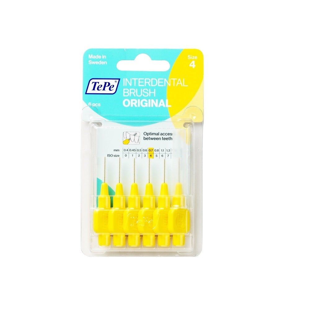 TePe Orjinal Arayüz Fırçası 0.7 mm 6'lı Paket