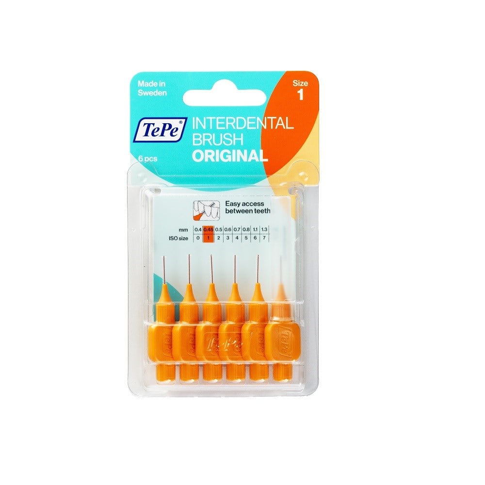 TePe Orjinal Arayüz Fırçası 0.45 mm 6'lı Paket
