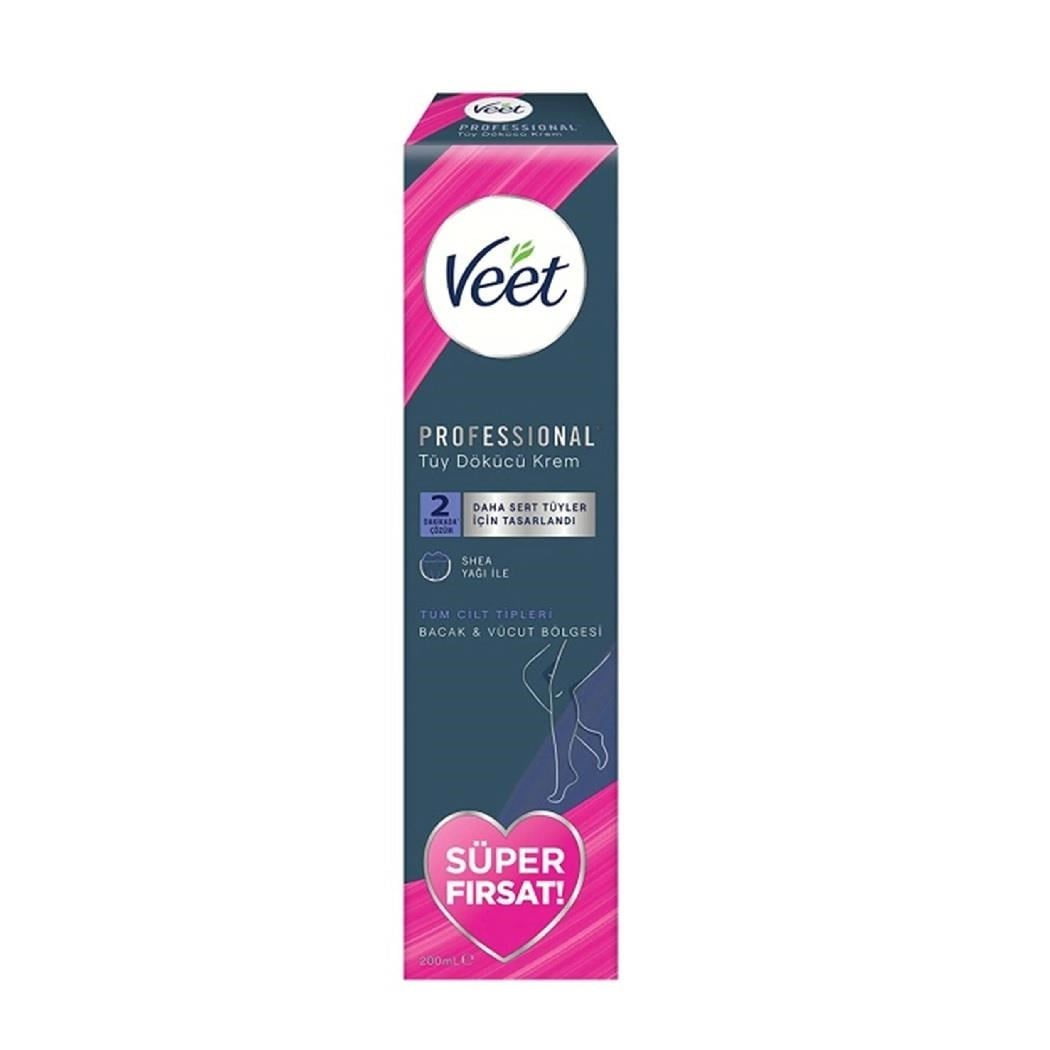 Veet Professional Tüy Dökücü Krem Tüm Cilt Tipleri İçin 200 ml