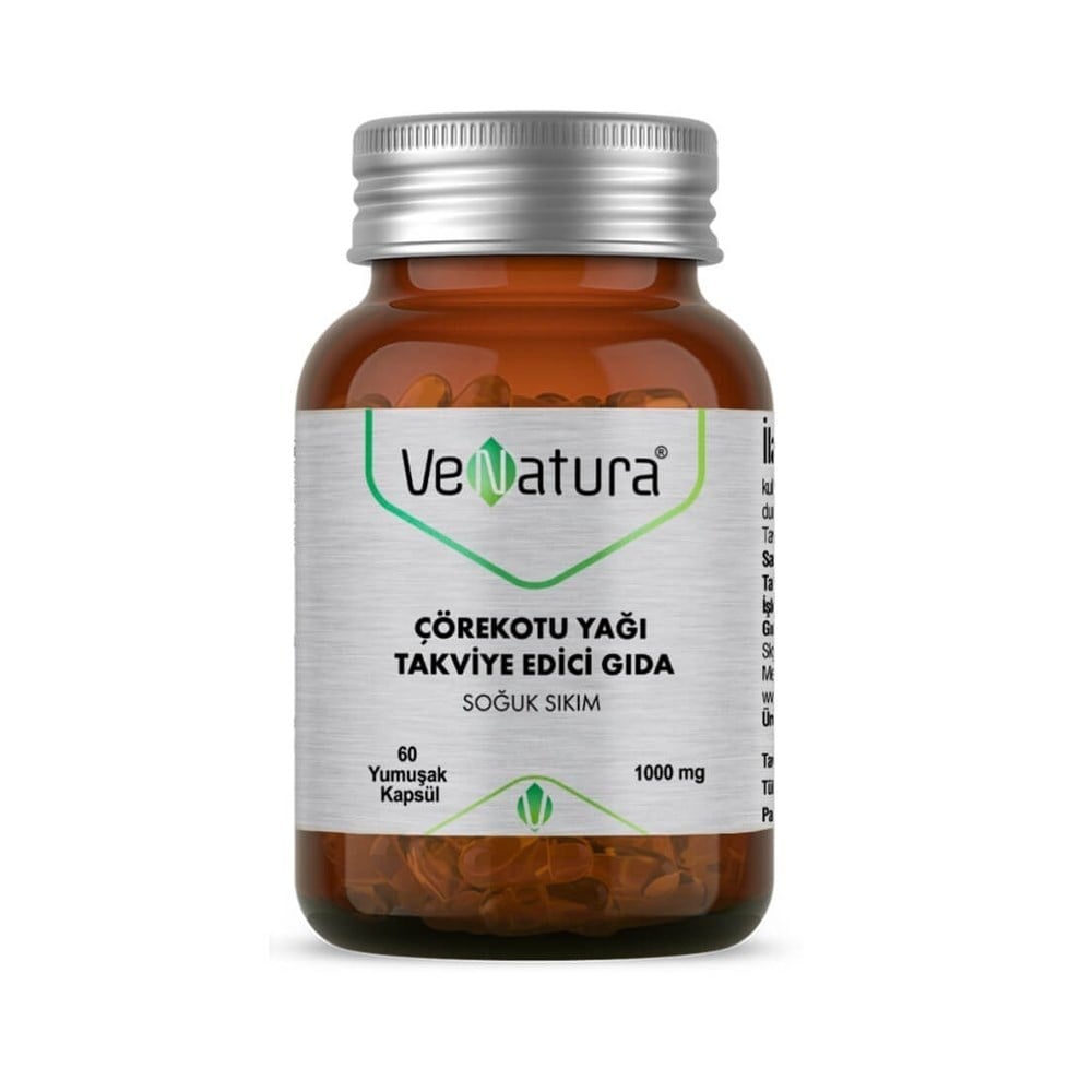 VeNatura Çörekotu Yağı 1000 mg 60 Kapsül