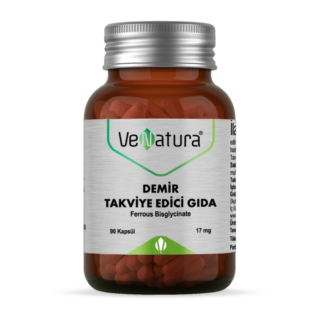 VeNatura Demir 17 mg 90 Kapsül