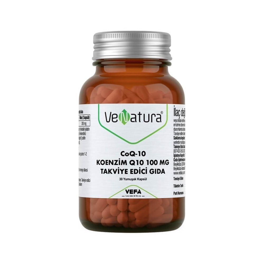 VeNatura Koenzim Q10 100 mg 30 Kapsül