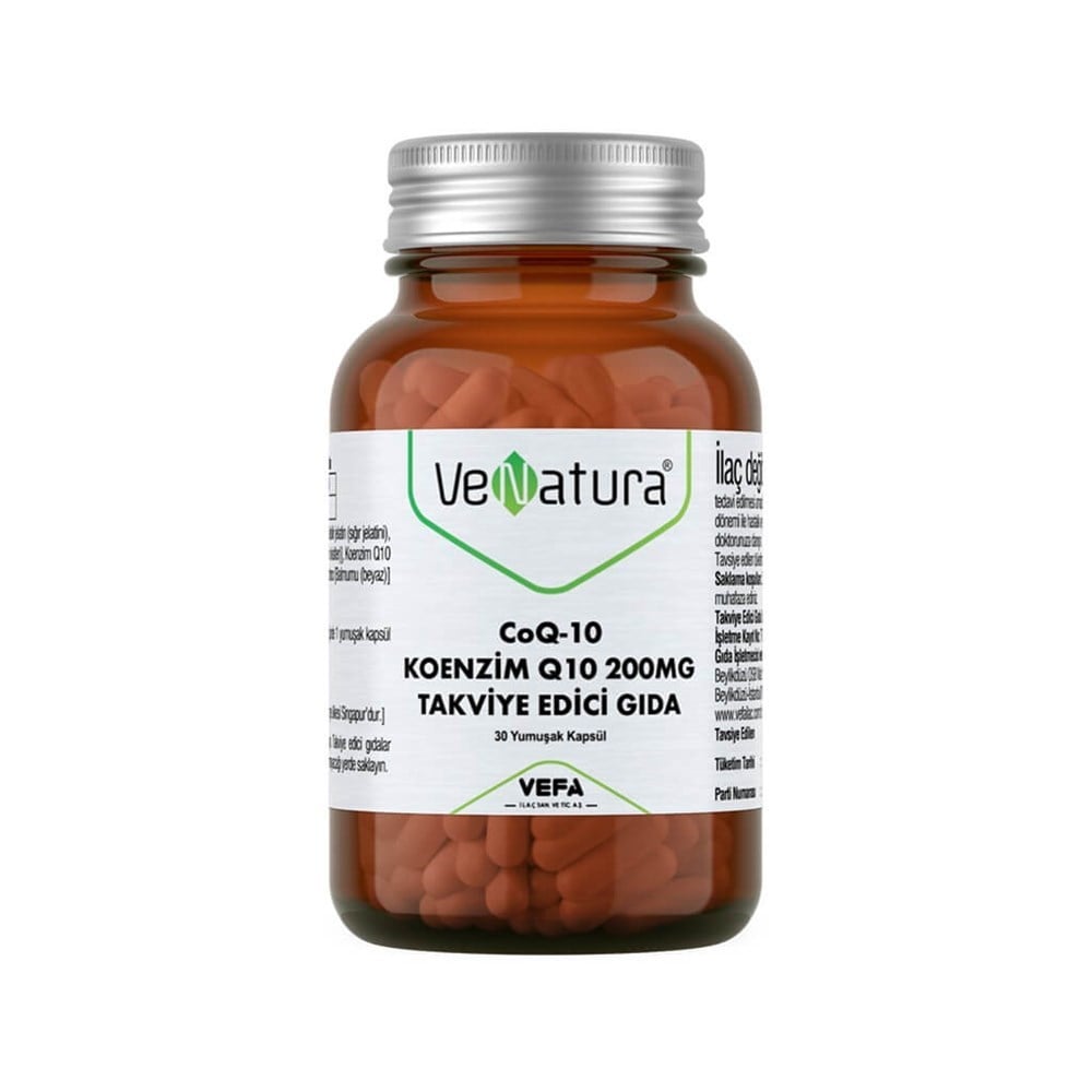 VeNatura Koenzim Q10 200 mg 30 Kapsül