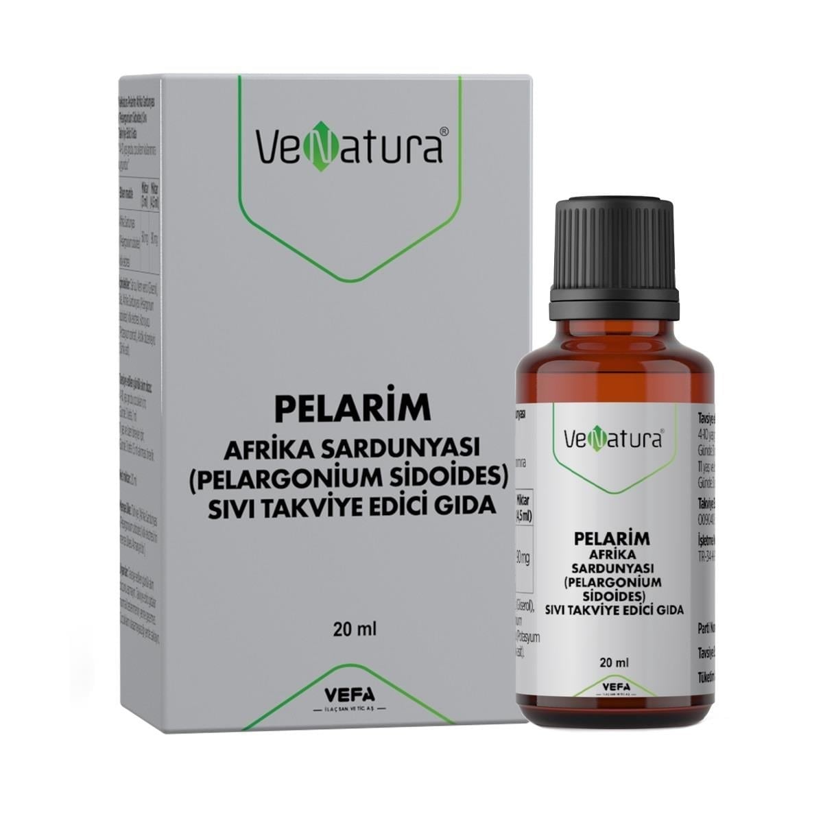 VeNatura Pelarim Afrika Sardunyası 20 ml