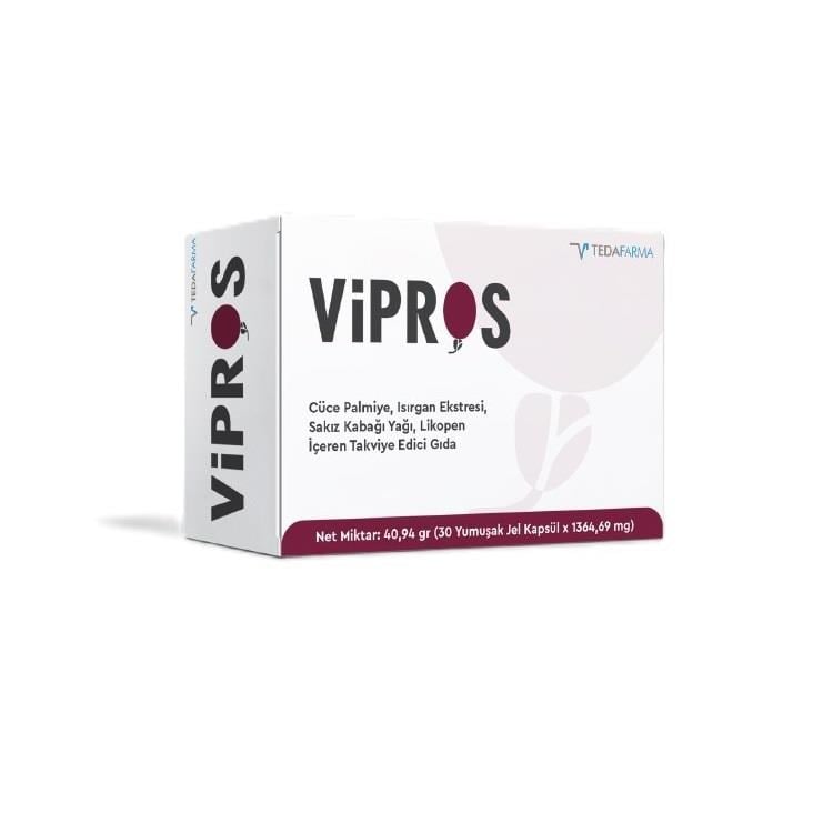 Vipros 30 Yumuşak Jel Kapsül