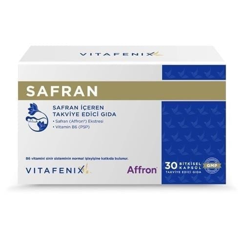 Vitafenix Safran 30 Bitkisel Kapsül