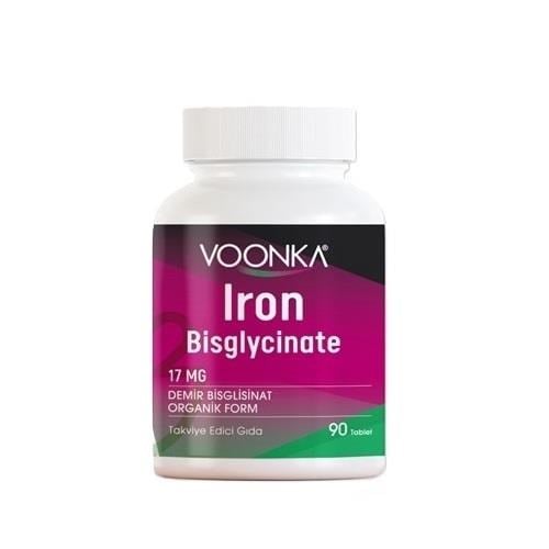Voonka Iron Bisglycinate 90 Tablet