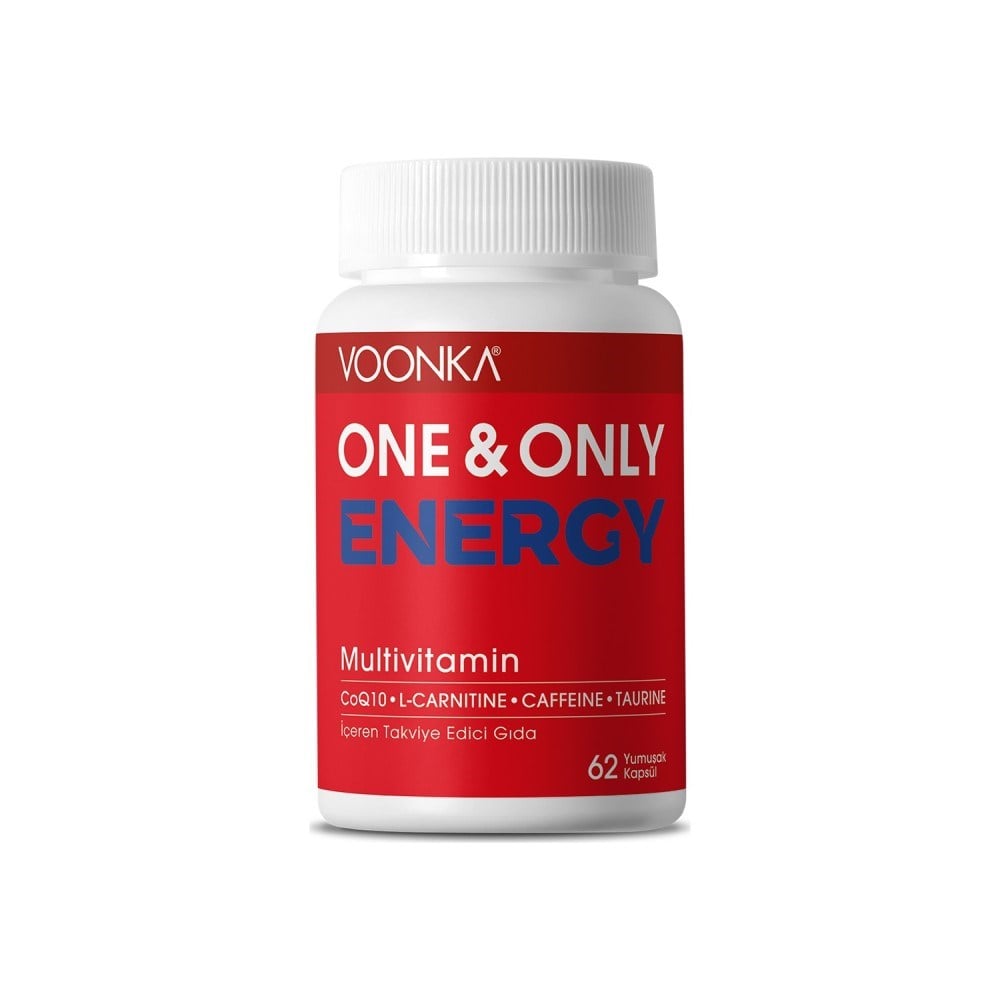 Voonka One & Only Energy Multivitamin 62 Kapsül