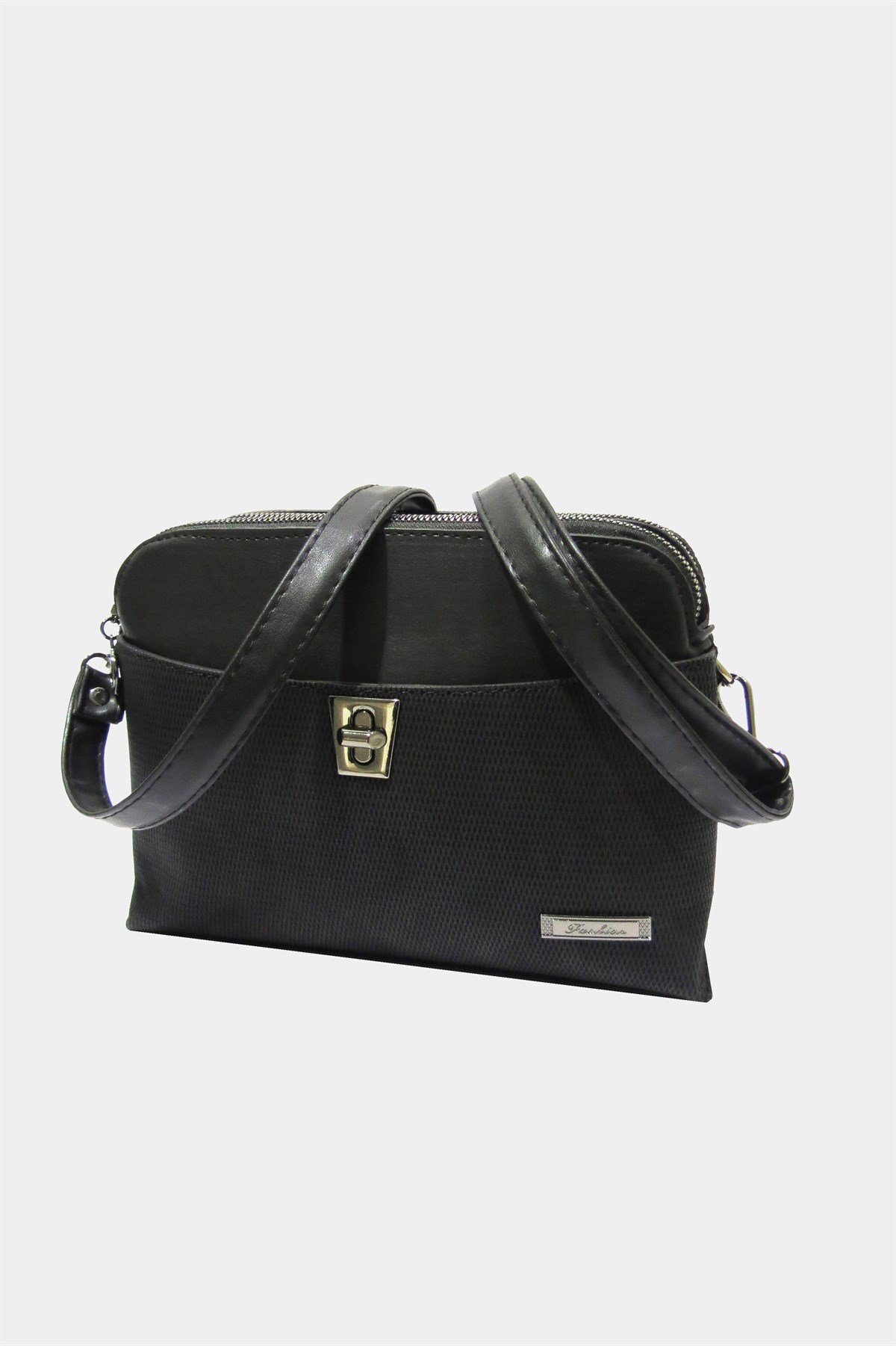 BRS BAGS KADIN ÇAPRAZ ÇANTA SİYAH 