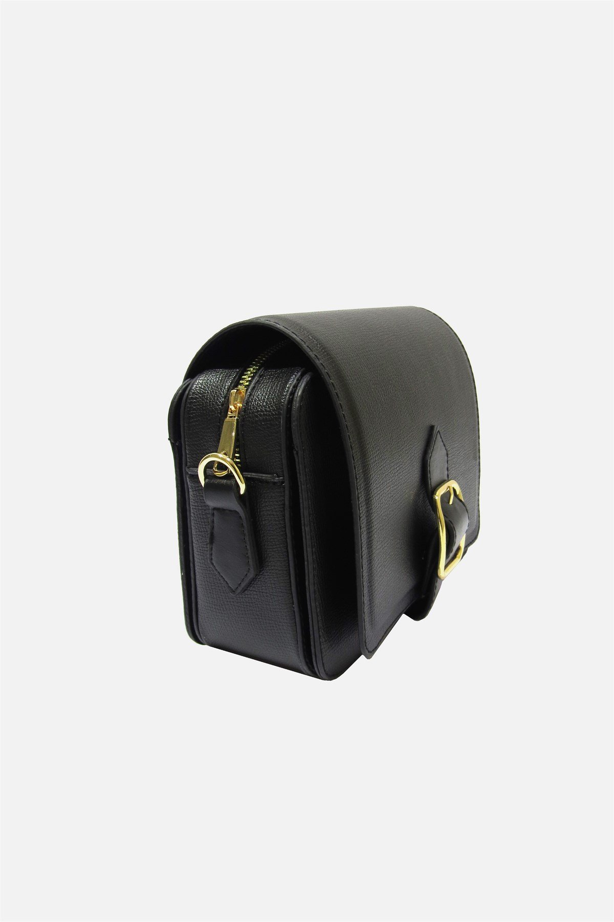 BRS BAGS KADIN ÇAPRAZ ÇANTA SİYAH ( Üç Gözlü )