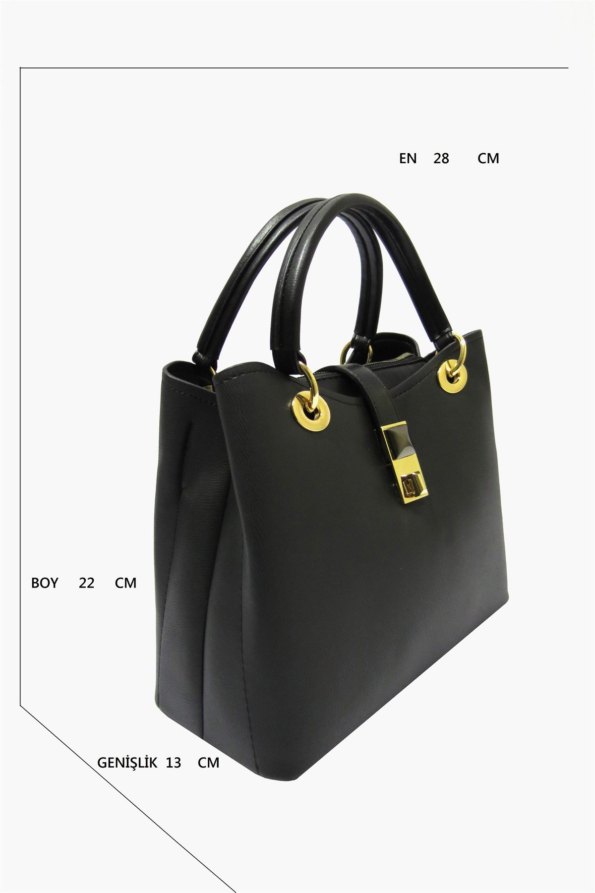 BRS BAGS KADIN OMUZ VE EL ÇANTASI SİYAH