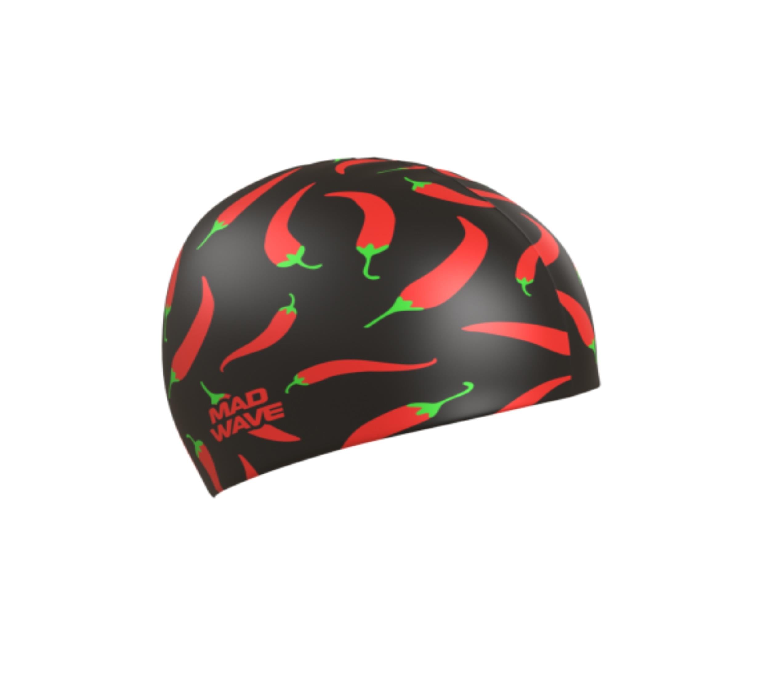M0553 29 0 01W Silicone cap SPICY, One size, Black