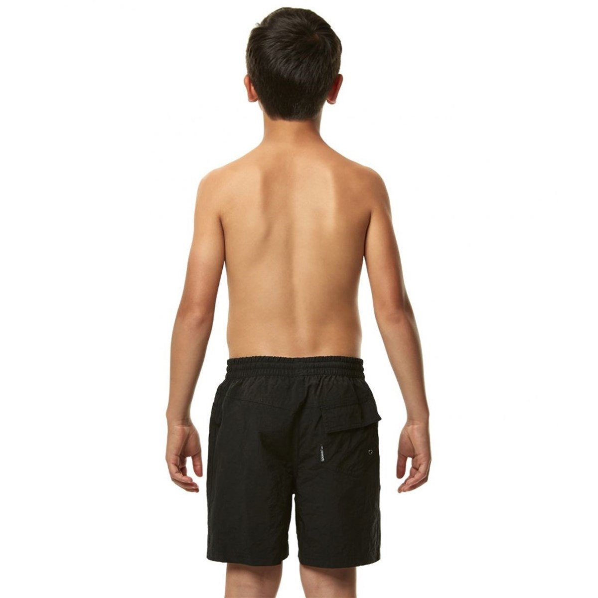 Speedo Challenge Erkek Çocuk Şort Mayo - Siyah/Beyaz