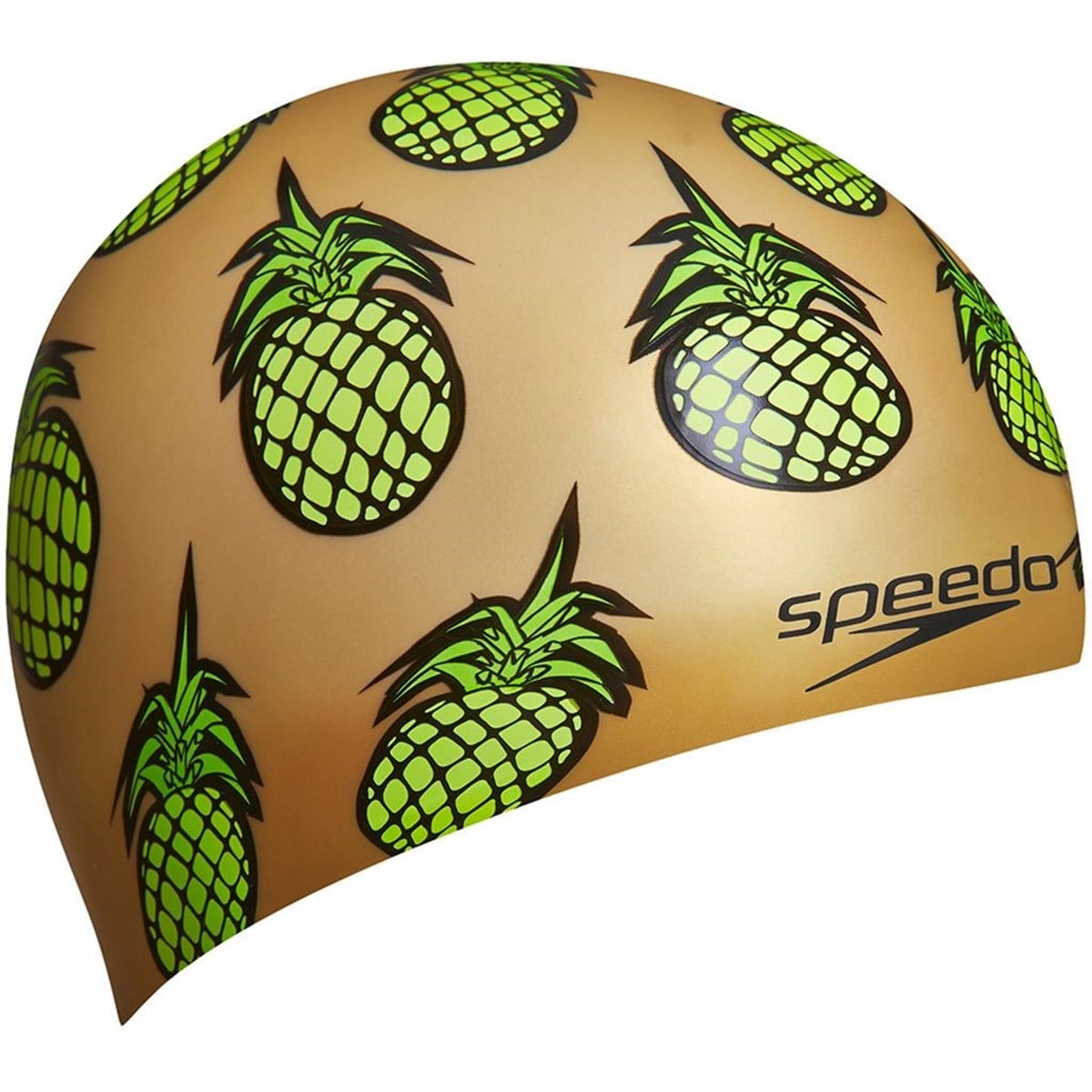 Speedo Slogan Baskılı Çocuk Yüzücü Bonesi