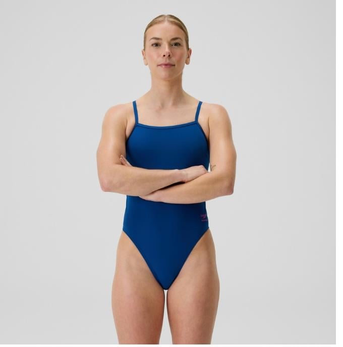 Speedo Solid V-Back 2.0 Kadın Yüzcü Mayosu