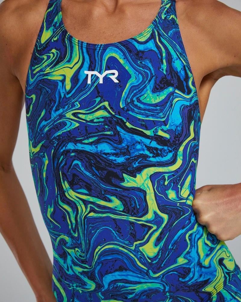 TYR Kadın Thresher Open Back - Hyperblitz