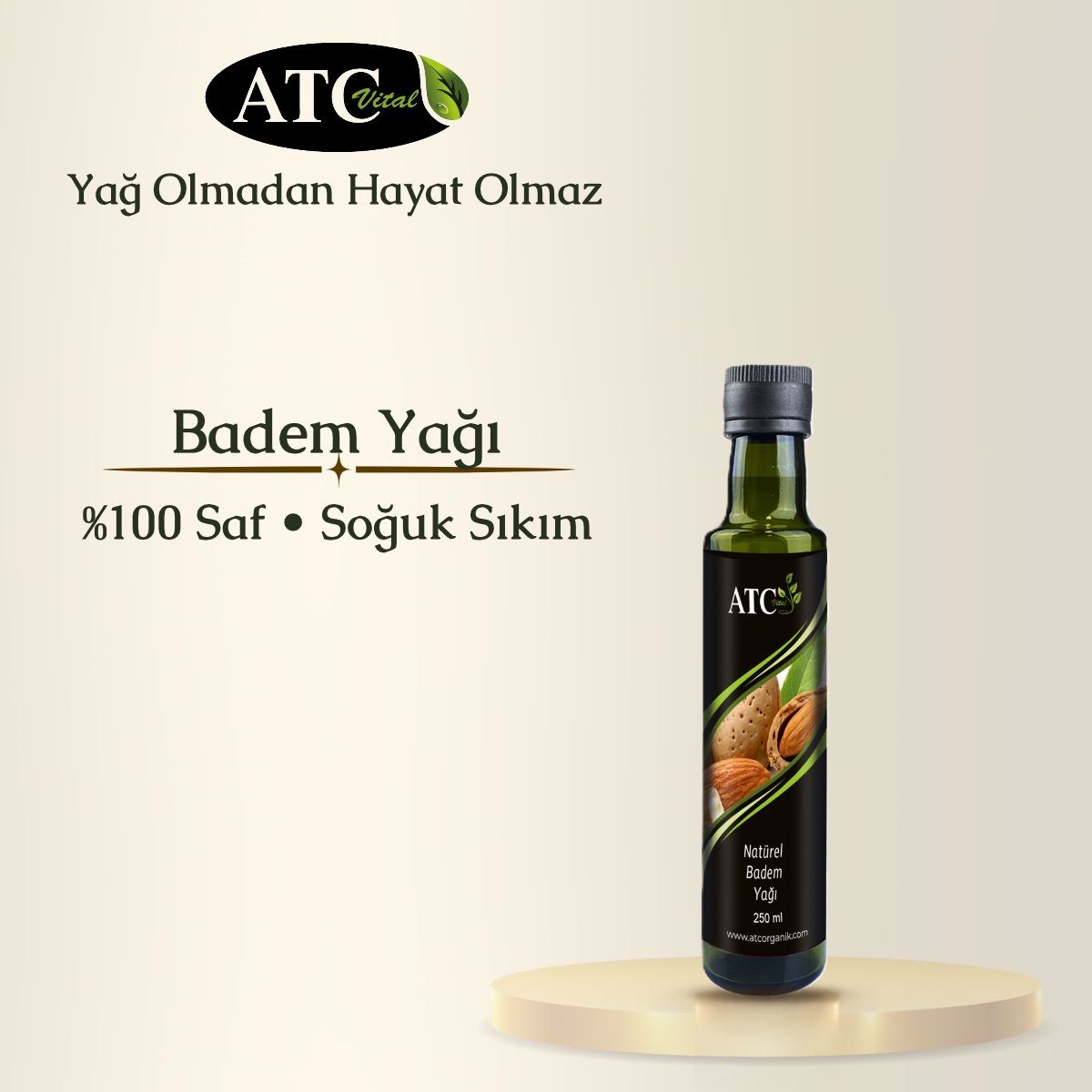 ATC Vital Badem Yağı 250 ml