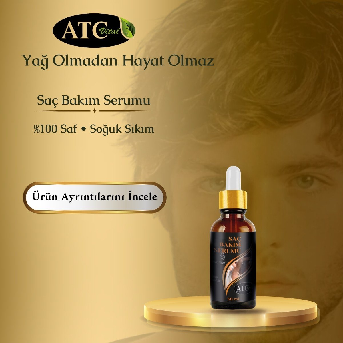ATC Vital Saç Bakım Serumu 50 ml