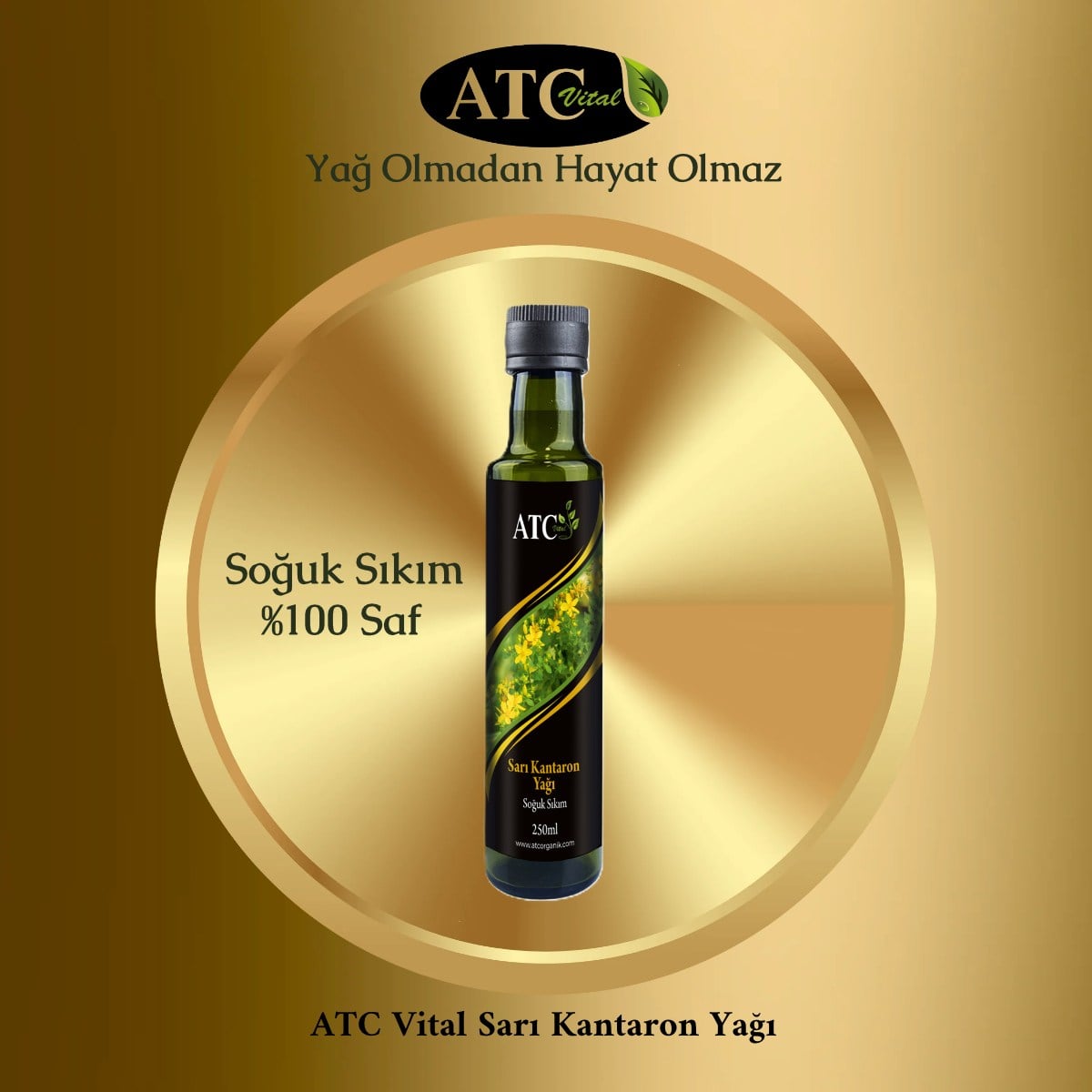 ATC Vital Sarı Kantaron Yağı 250 ml