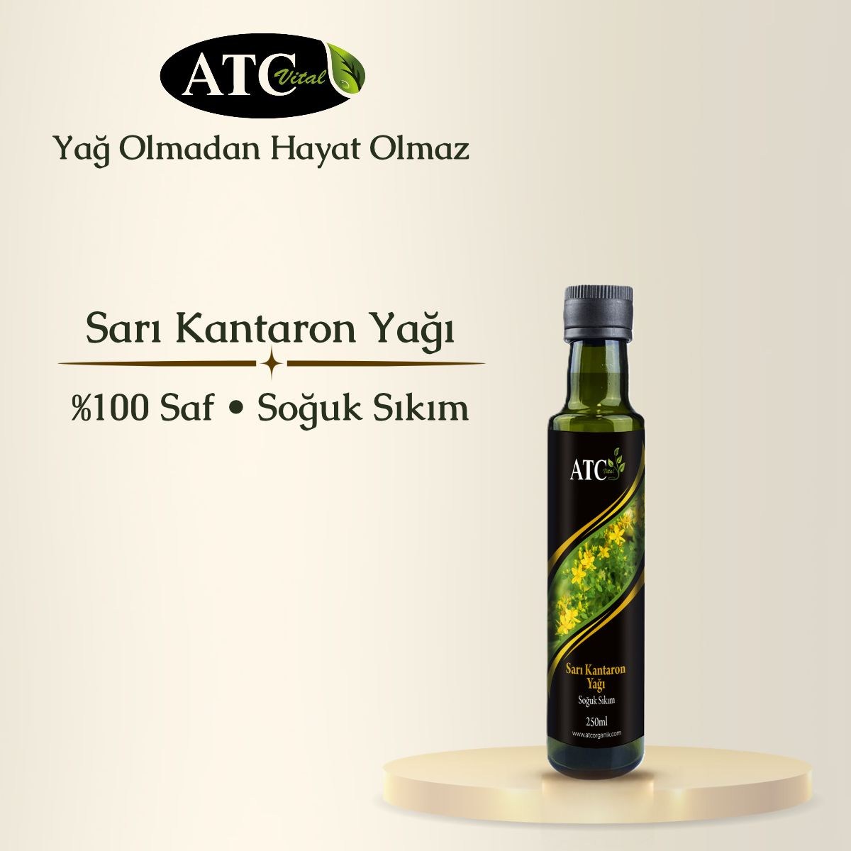 ATC Vital Sarı Kantaron Yağı 250 ml