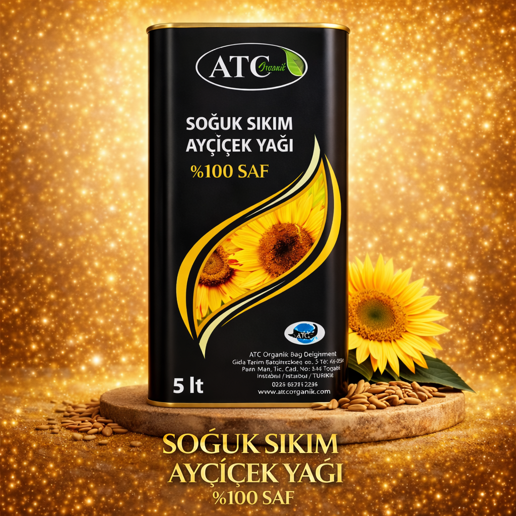 ATC Vital Soğuk Sıkım Ayçiçek Yağı 5000 ml