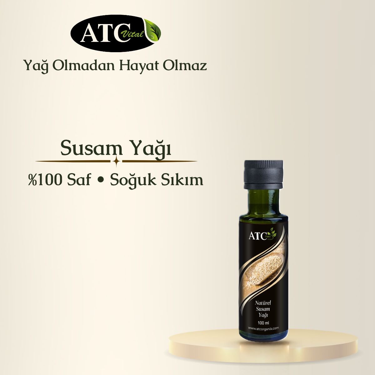 ATC Vital Susam Yağı 100 ml