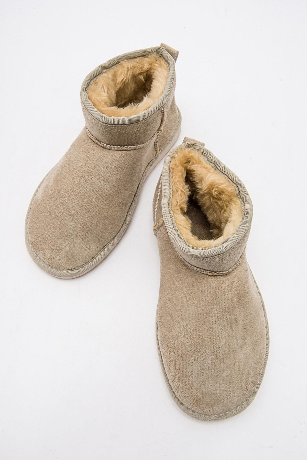 Alçak Taban Mini Bot BEJ