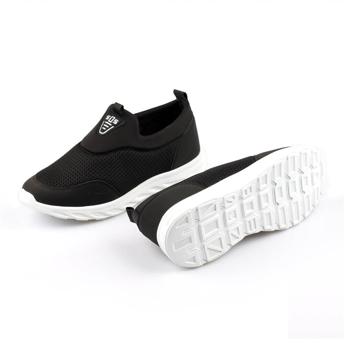 Aqua Spor Ayakkabı - 0363 GS SİYAH BEYAZ