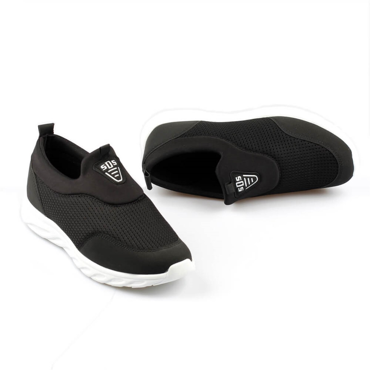 Aqua Spor Ayakkabı - 0363 GS SİYAH BEYAZ