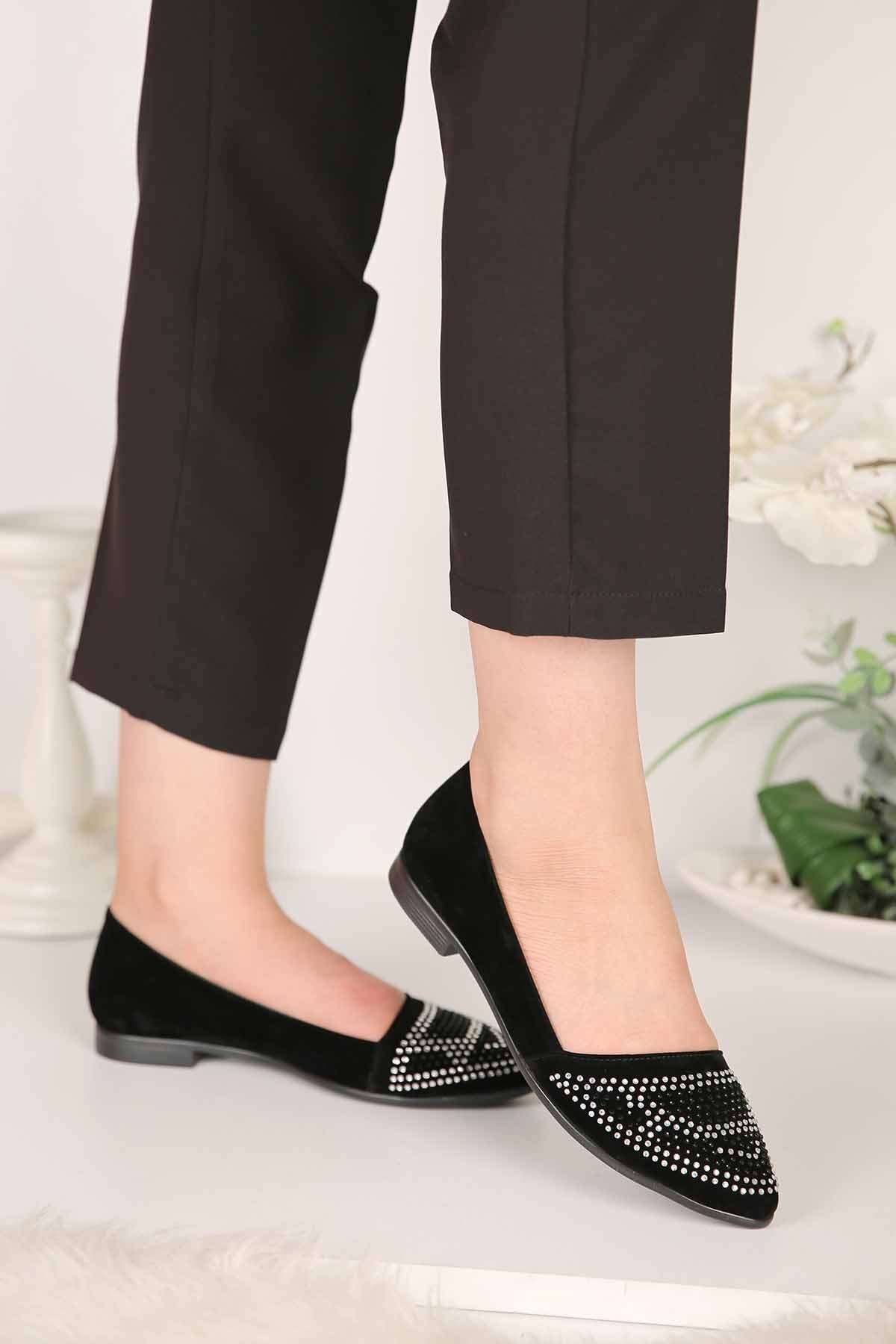 Bayan Babet - R027 SİYAH GÜMÜŞ