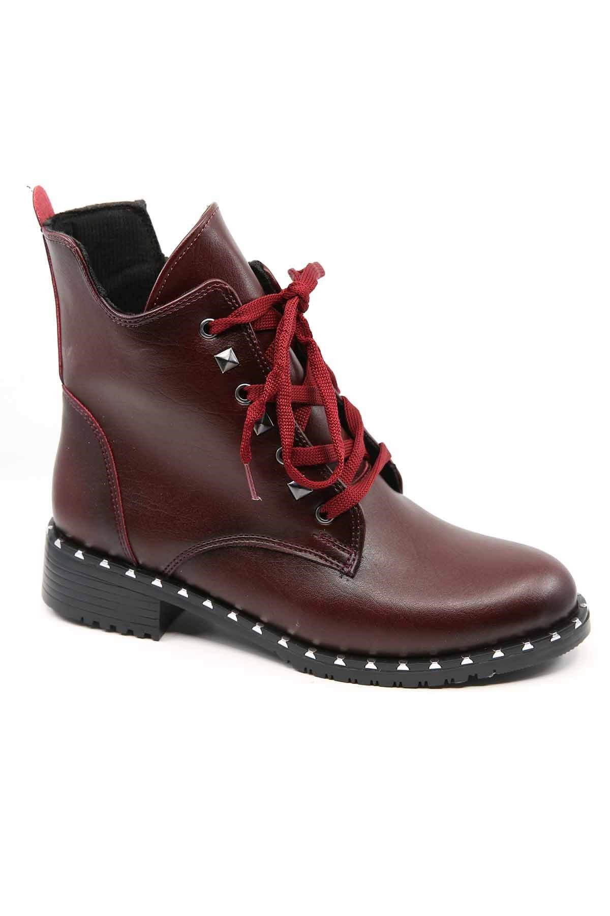 Bayan Bot - 0415 BORDO CİLT