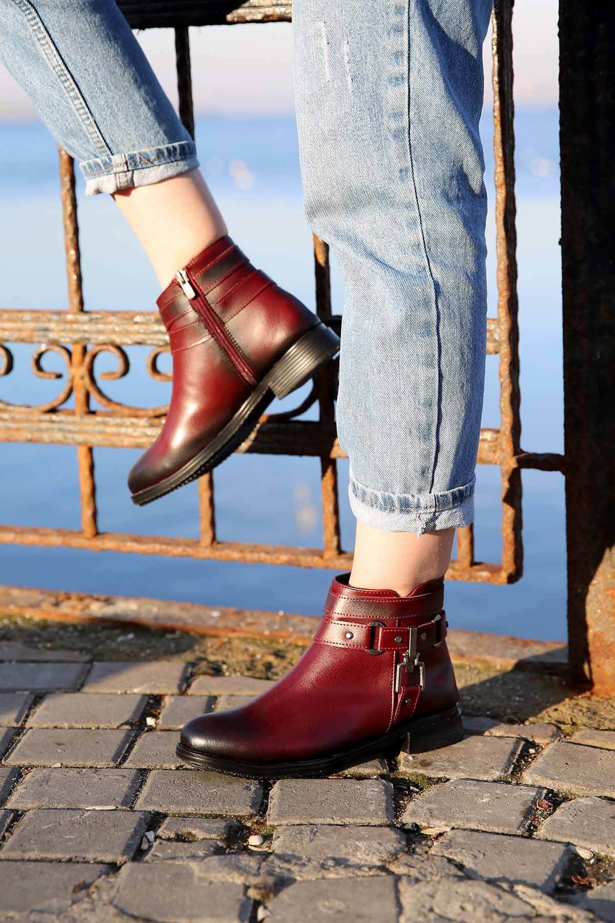 Bayan Bot - 2281 BORDO CİLT
