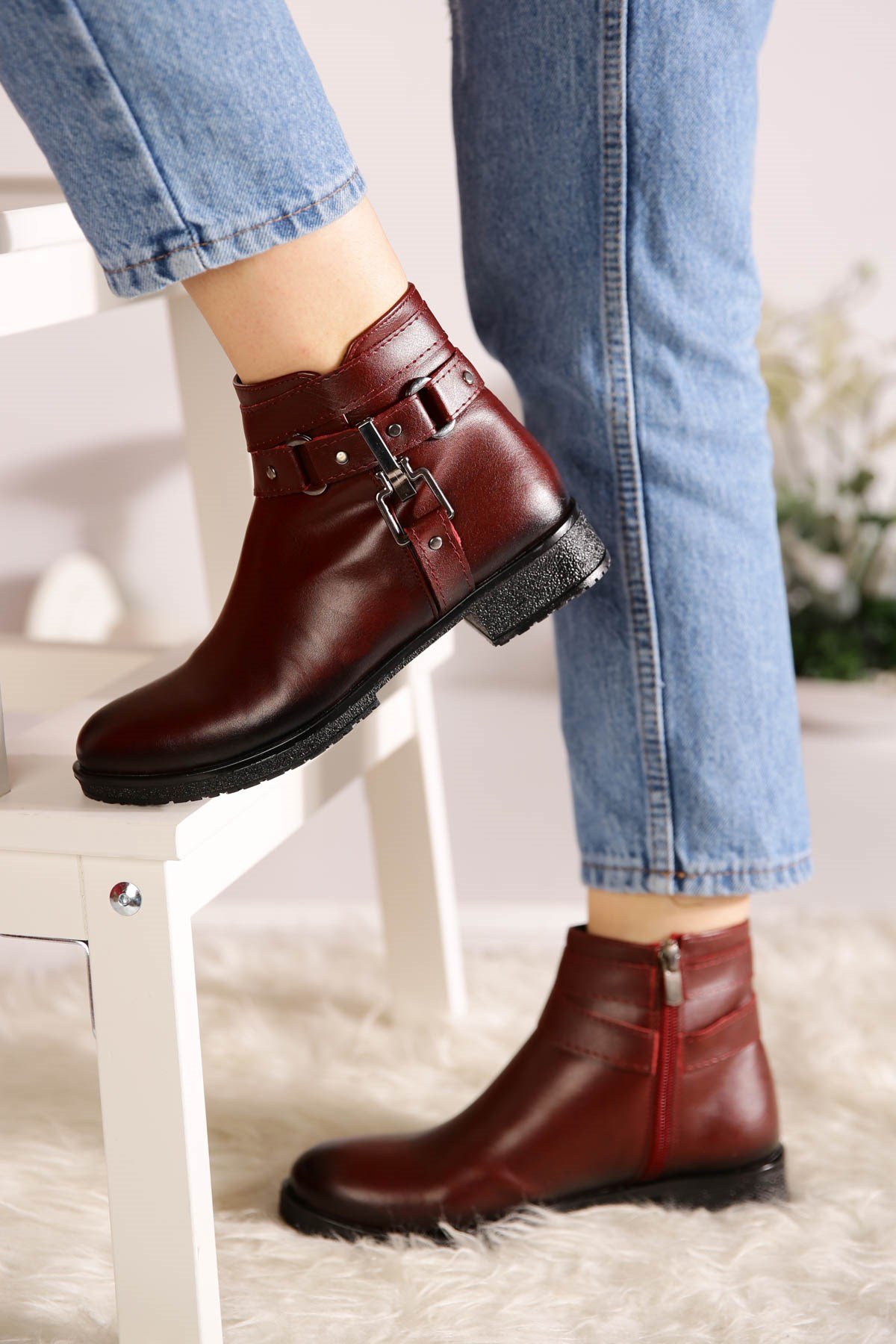Bayan Bot - 2281 BORDO CİLT