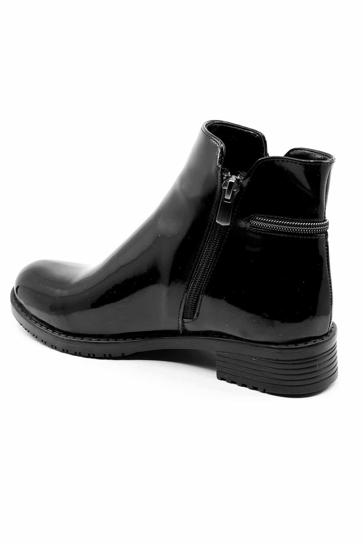 Bayan Bot - 2297 SİYAH RUGAN