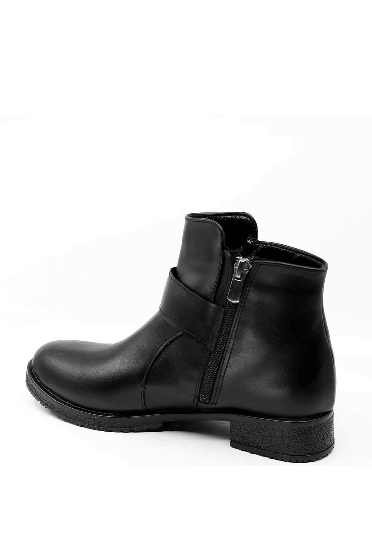 Bayan Bot - 4434 SİYAH CİLT