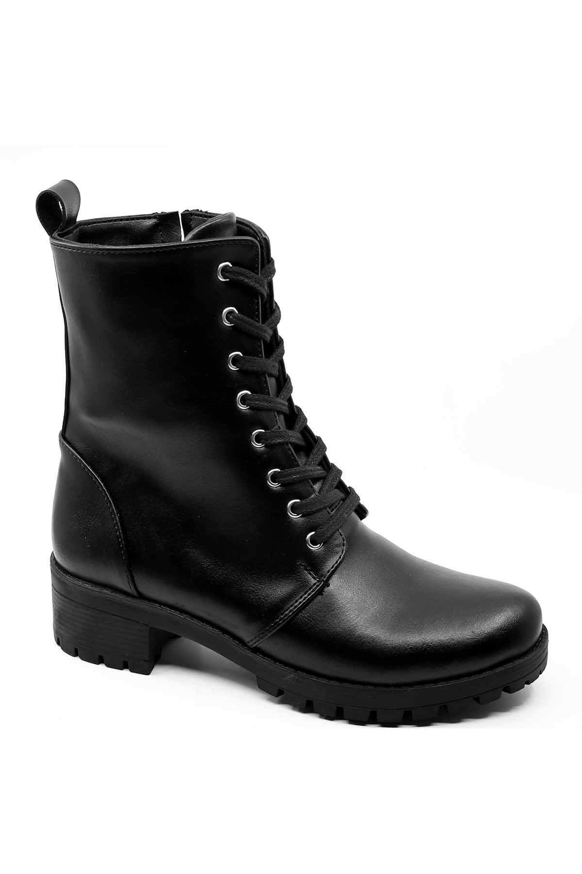 Bayan Bot - 5462 SİYAH CİLT